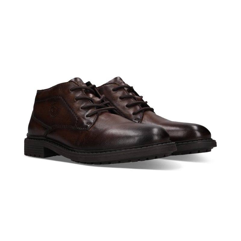 Bugatti Mens Bugatti Mens Brown Lace Up Leather Shoes 311-AYK30-1000