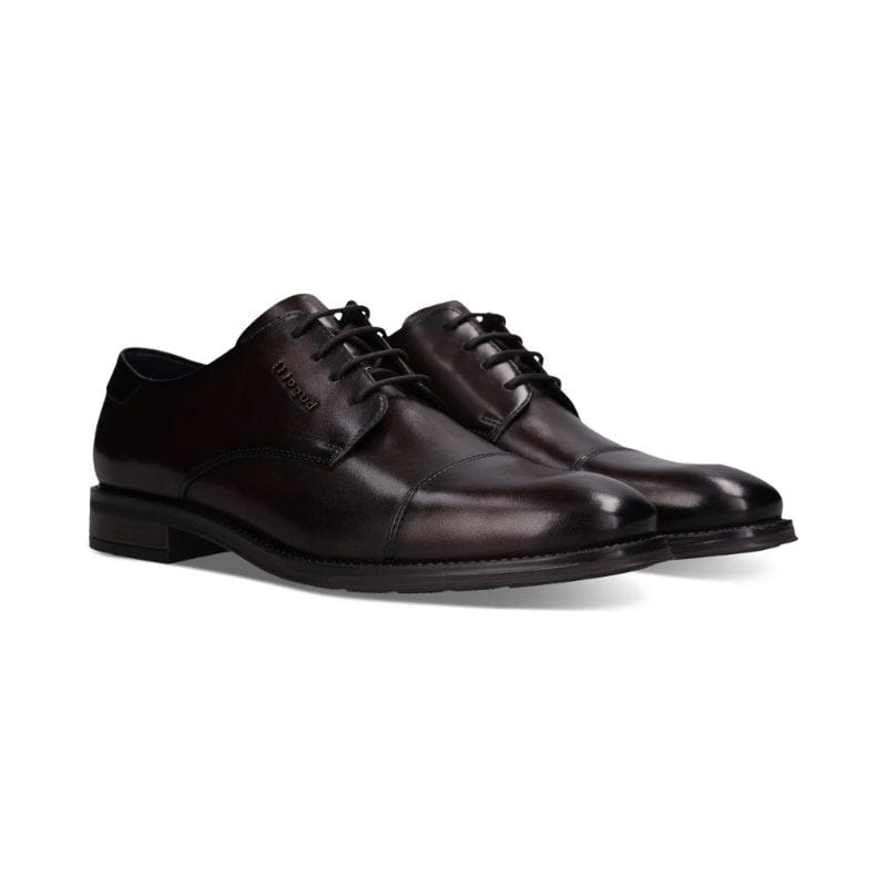 Bugatti Mens Bugatti Mens Brown Lace Up Leather Shoes 311-AYN02-1100