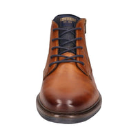 Bugatti Mens Bugatti Mens Brown Lace Up Side Zip Boots 311-AOC30-3100