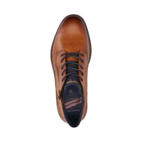 Bugatti Mens Bugatti Mens Brown Lace Up Side Zip Boots 311-AOC30-3100