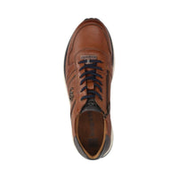 Bugatti Mens Bugatti Mens Brown Lace Up Side Zip Trainer 331-APA03-4100