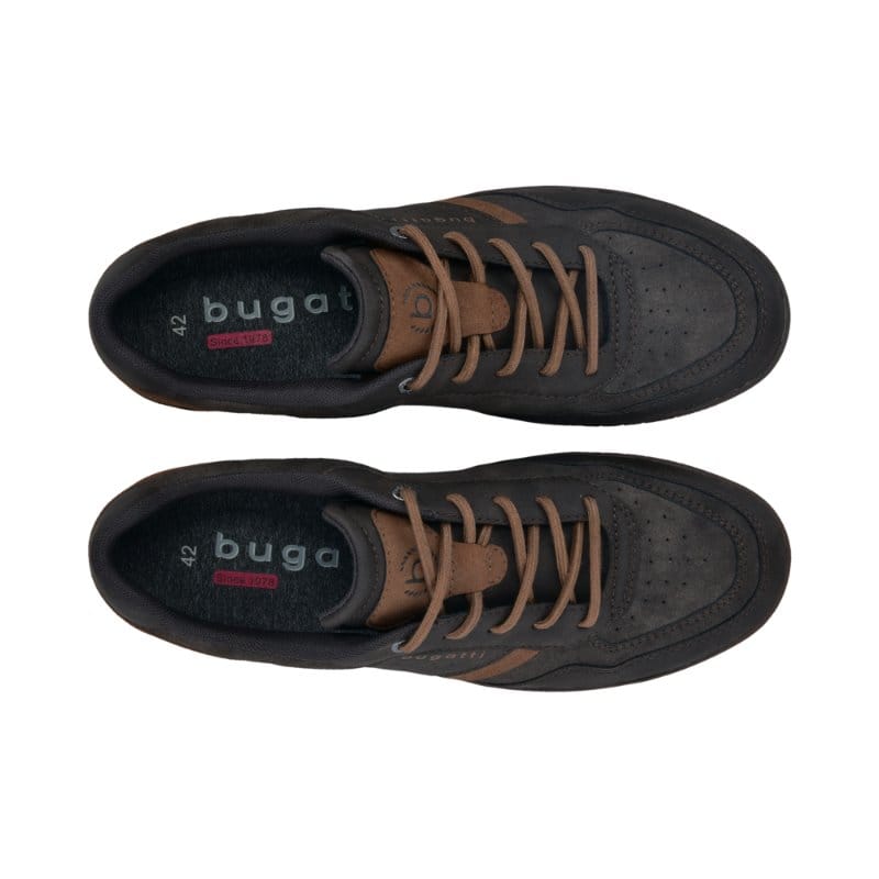 Bugatti Mens Bugatti Mens Brown Lace Up Trainer 322-AXI01-5900
