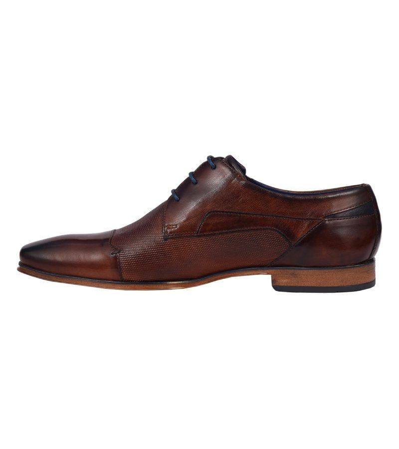 Bugatti Mens Bugatti Mens Brown Leather Dress Shoe 311-42010-3500