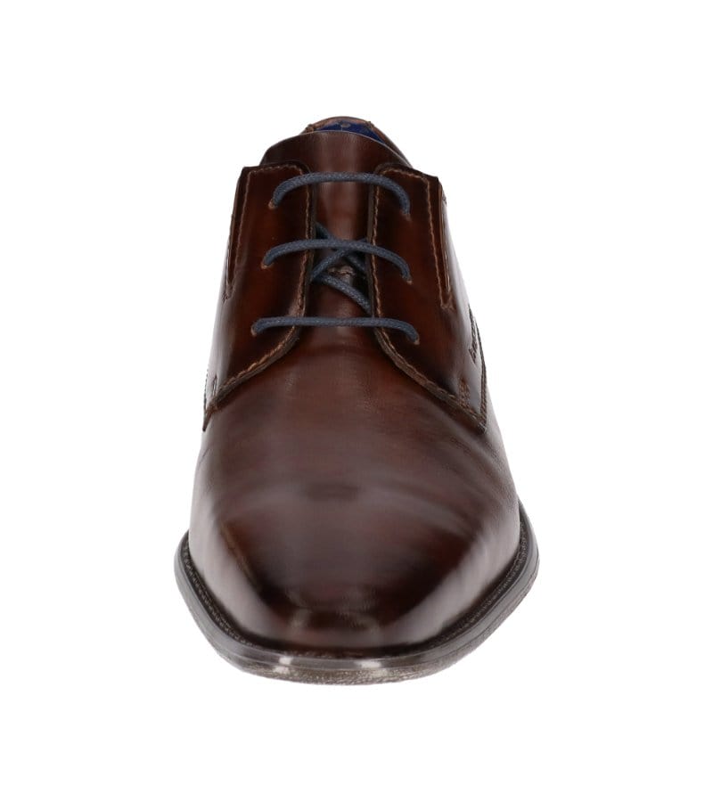 Bugatti Mens Bugatti Mens Brown Leather Dress Shoe 311-96007-3100