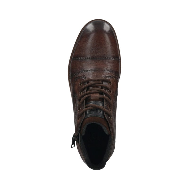 Bugatti Mens Bugatti Mens Brown Side Zip Boots 321-AU031-3200