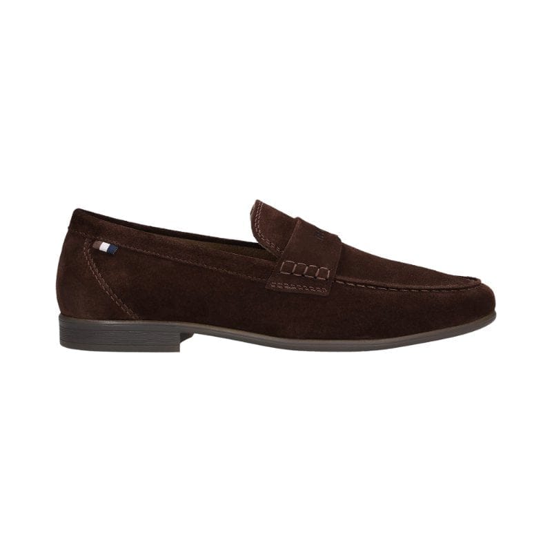 Bugatti Mens Bugatti Mens Brown Slip On Leather Trip Loafer SS26 311-AW660-1400