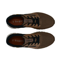 Bugatti Mens Bugatti Mens Brown Zipper Lace Up Sonic Exko Trainer SS26 332-AOS05-6950