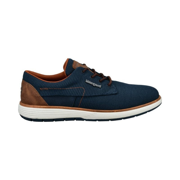 Bugatti Mens Bugatti Mens Navy Lace Up Brute Trainer SS26 321-AS403-6900