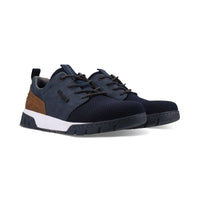 Bugatti Mens Bugatti Mens Navy Lace Up Irish Trainer 322-ADW01-6900
