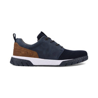 Bugatti Mens Bugatti Mens Navy Lace Up Irish Trainer 322-ADW01-6900