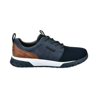 Bugatti Mens Bugatti Mens Navy Lace Up Irish Trainer SS26 322-ADW01-6900
