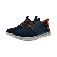 Bugatti Mens Bugatti Mens Navy Lace Up Joel Trainer SS26 321-AW503-6900
