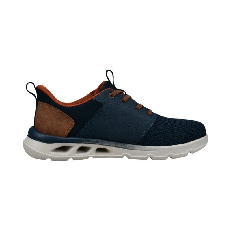 Bugatti Mens Bugatti Mens Navy Lace Up Joel Trainer SS26 321-AW503-6900