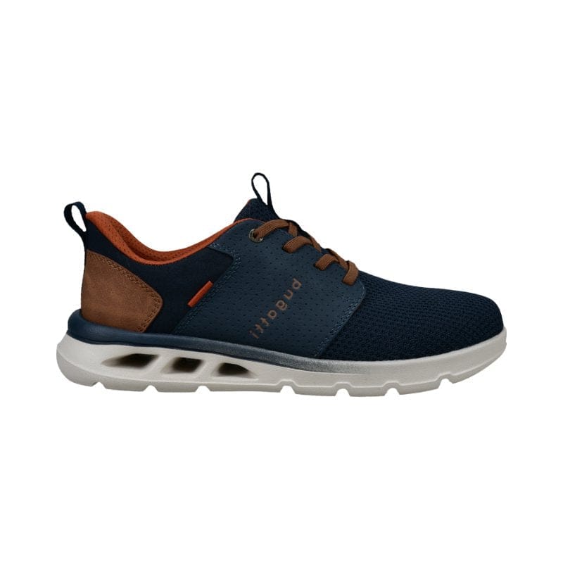 Bugatti Mens Bugatti Mens Navy Lace Up Joel Trainer SS26 321-AW503-6900