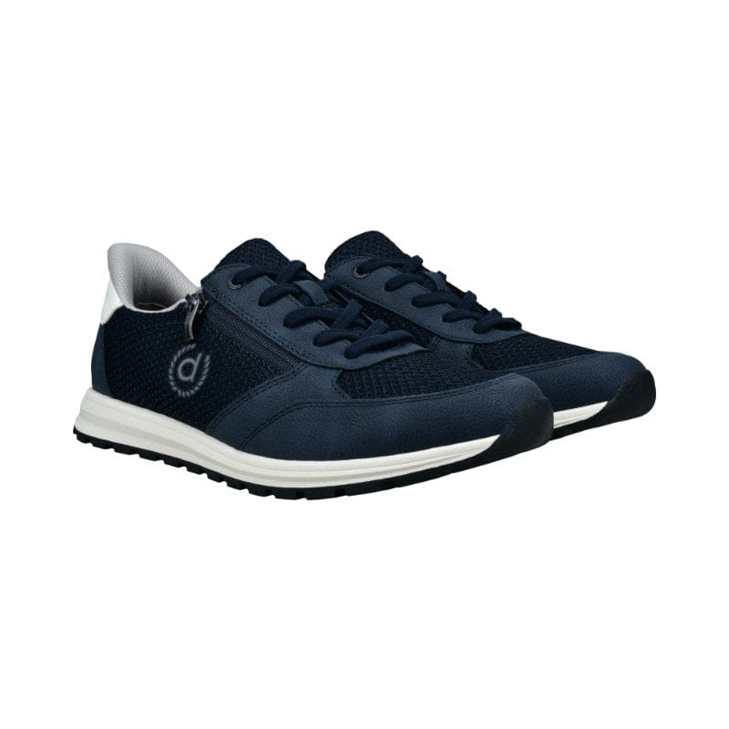 Bugatti Mens Bugatti Mens Navy Zipper With Elastic Laces Trainer SS26 325-ATL02-5000
