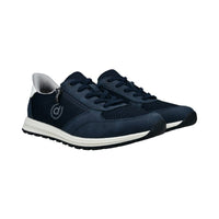 Bugatti Mens Bugatti Mens Navy Zipper With Elastic Laces Trainer SS26 325-ATL02-5000