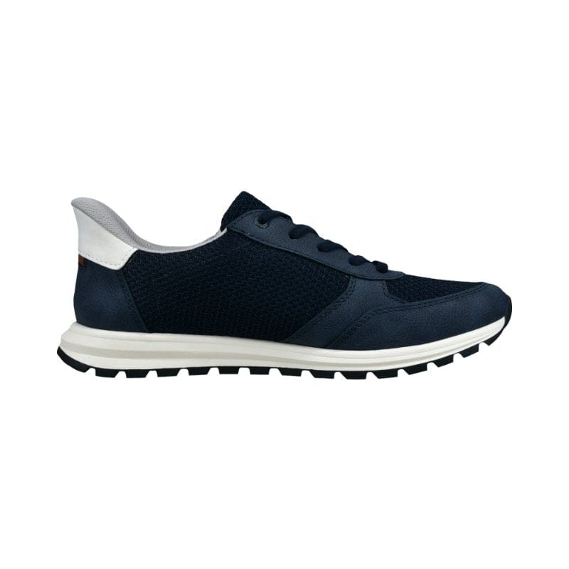 Bugatti Mens Bugatti Mens Navy Zipper With Elastic Laces Trainer SS26 325-ATL02-5000