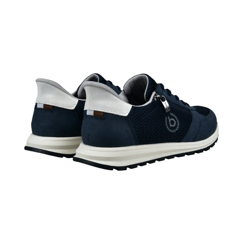 Bugatti Mens Bugatti Mens Navy Zipper With Elastic Laces Trainer SS26 325-ATL02-5000