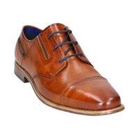 Bugatti Mens Bugatti Mens Tan Lace Up Dress Shoe Armo Comfort 311-96010-1000