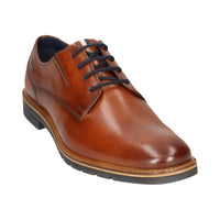 Bugatti Mens Bugatti Mens Tan Lace Up Dress Shoe Merlo 311-A9E08-1100