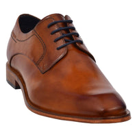 Bugatti Mens Bugatti Mens Tan Lace Up Dress Shoe Milko 312-75203-1100