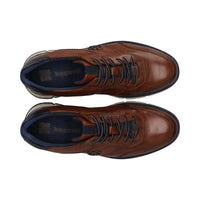 Bugatti Mens Bugatti Mens Tan Lace Up Leather Don Trainer SS26 331-AWB02-1100