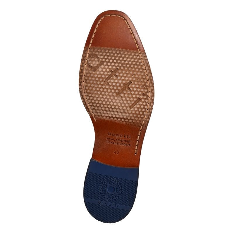 Bugatti Mens Bugatti Mens Tan Lace Up Leather Milko Shoes SS26 312-75203-1100