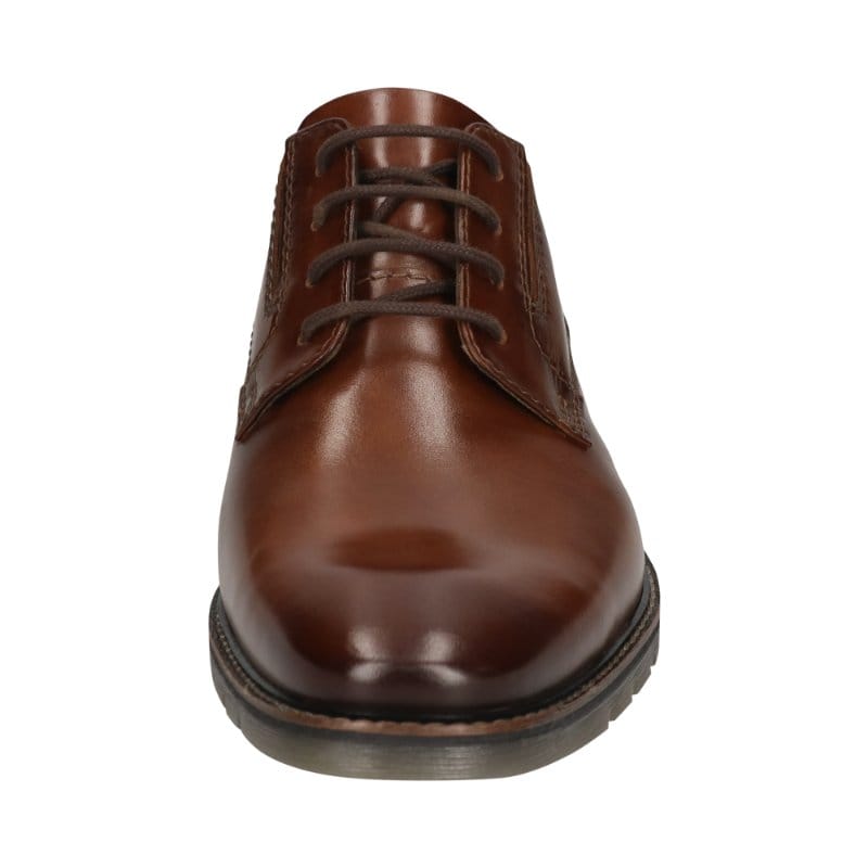 Bugatti Mens Bugatti Mens Tan Lace Up Leather Shoes 311-A9E10-1100
