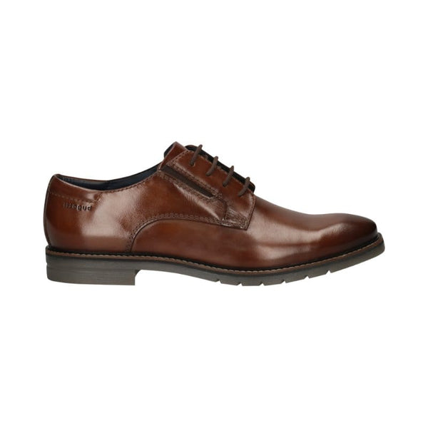 Bugatti Mens Bugatti Mens Tan Lace Up Leather Shoes 311-A9E10-1100