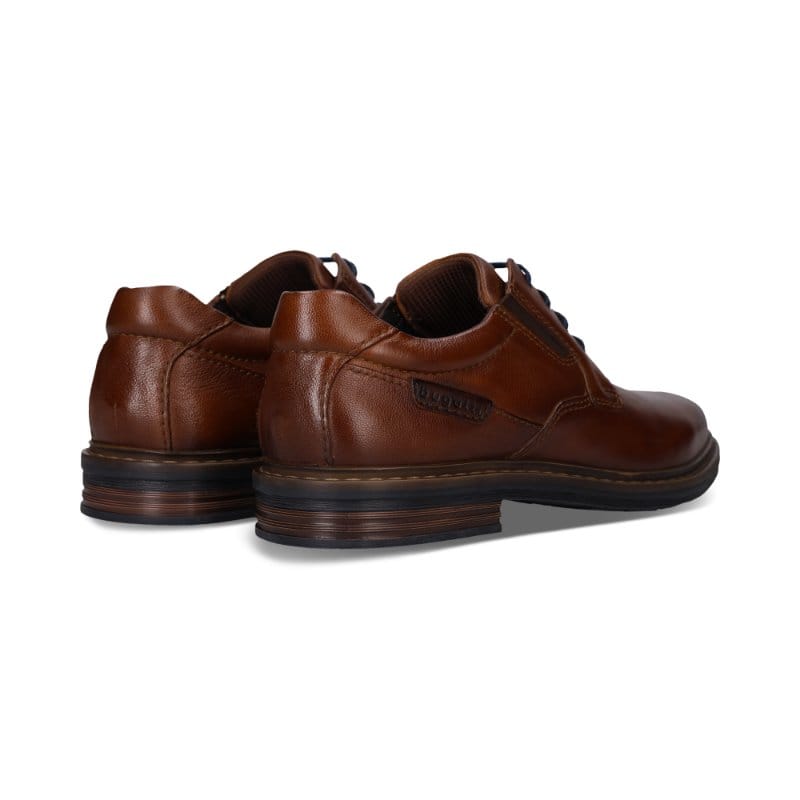 Bugatti Mens Bugatti Mens Tan Lace Up Leather Shoes 311-AOC04-3500