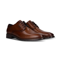 Bugatti Mens Bugatti Mens Tan Lace Up Leather Shoes 311-AYN01-1100
