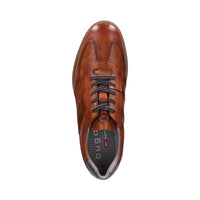 Bugatti Mens Bugatti Mens Tan Lace Up Leather Simone Comfort Shoes SS26 332-9711C-4100