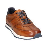 Bugatti Mens Bugatti Mens Tan Lace Up Trainer Ivar 331-ARX01-4100