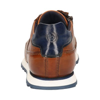 Bugatti Mens Bugatti Mens Tan Lace Up Trainer Ivar 331-ARX01-4100