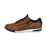 Bugatti Mens Bugatti Mens Tan Lace Up Trainer Trevor 321-A3811-5000