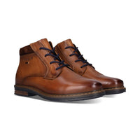 Bugatti Mens Bugatti Mens Tan Side Zip Leather Shoes 311-AOC33-3500