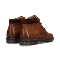 Bugatti Mens Bugatti Mens Tan Side Zip Leather Shoes 311-AOC33-3500