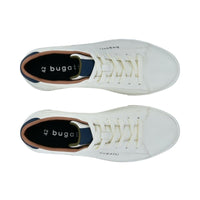 Bugatti Mens Bugatti Mens White Lace Up Trainer SS26 325-AMU01-5000-2100