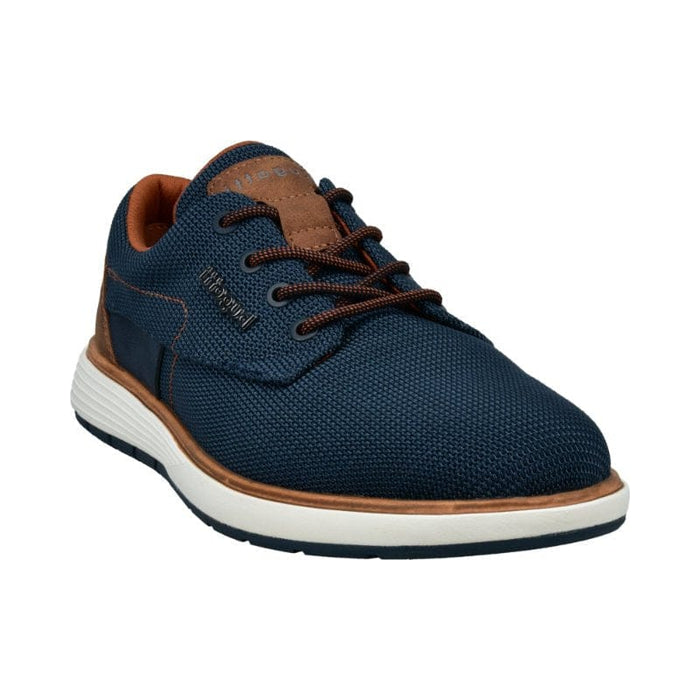 Bugatti Mens NAVY / 7UK Bugatti Mens Navy Lace Up Brute Trainer SS26 321-AS403-6900