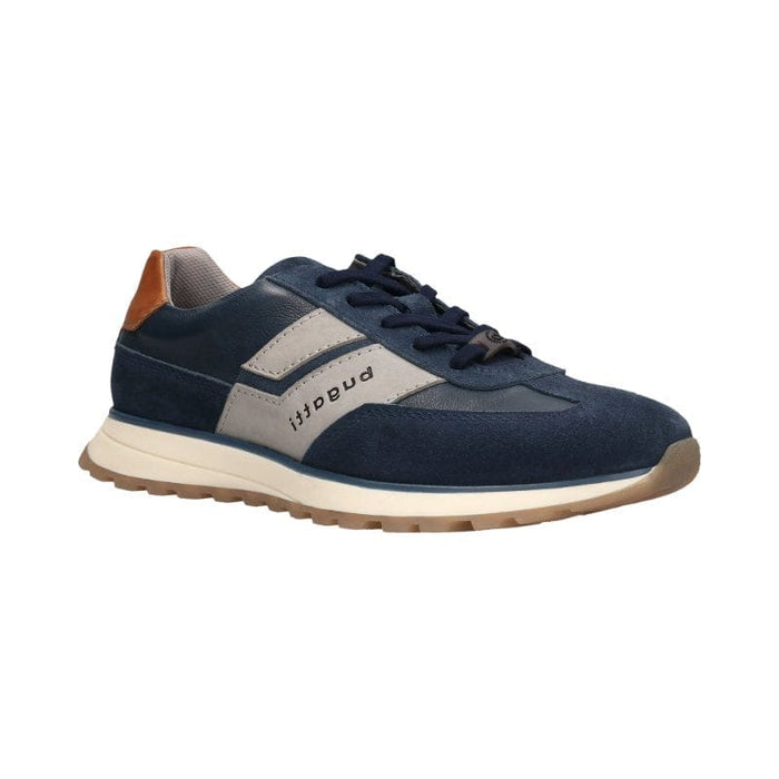 Bugatti Mens NAVY / 7UK Bugatti Mens Navy Lace Up Timon Trainer SS26 331-AWC01-1410
