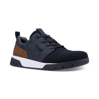 Bugatti Mens NAVY / 8UK Bugatti Mens Navy Lace Up Irish Trainer 322-ADW01-6900