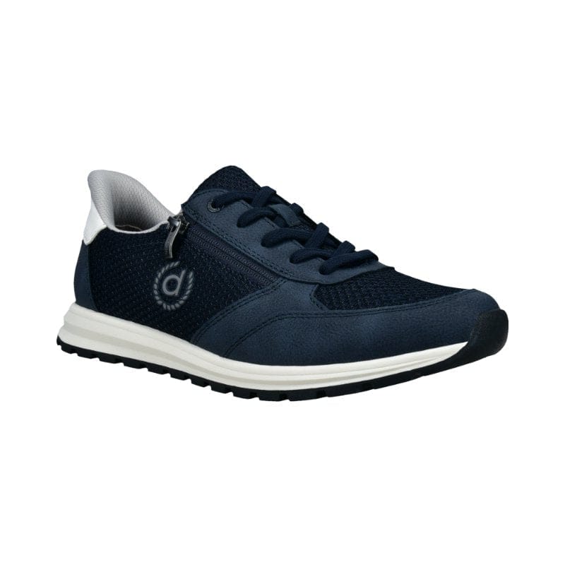 Bugatti Mens NAVY / 8UK Bugatti Mens Navy Zipper With Elastic Laces Trainer SS26 325-ATL02-5000