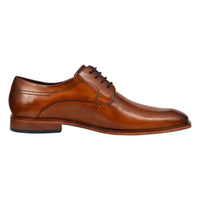Bugatti Mens TAN / 7UK Bugatti Mens Tan Lace Up Dress Shoe Milko 312-75203-1100