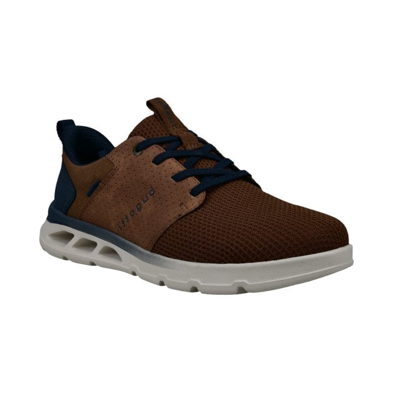 Bugatti Mens TAN / 7UK Bugatti Mens Tan Lace Up Joel Trainer SS26 321-AW503-6900