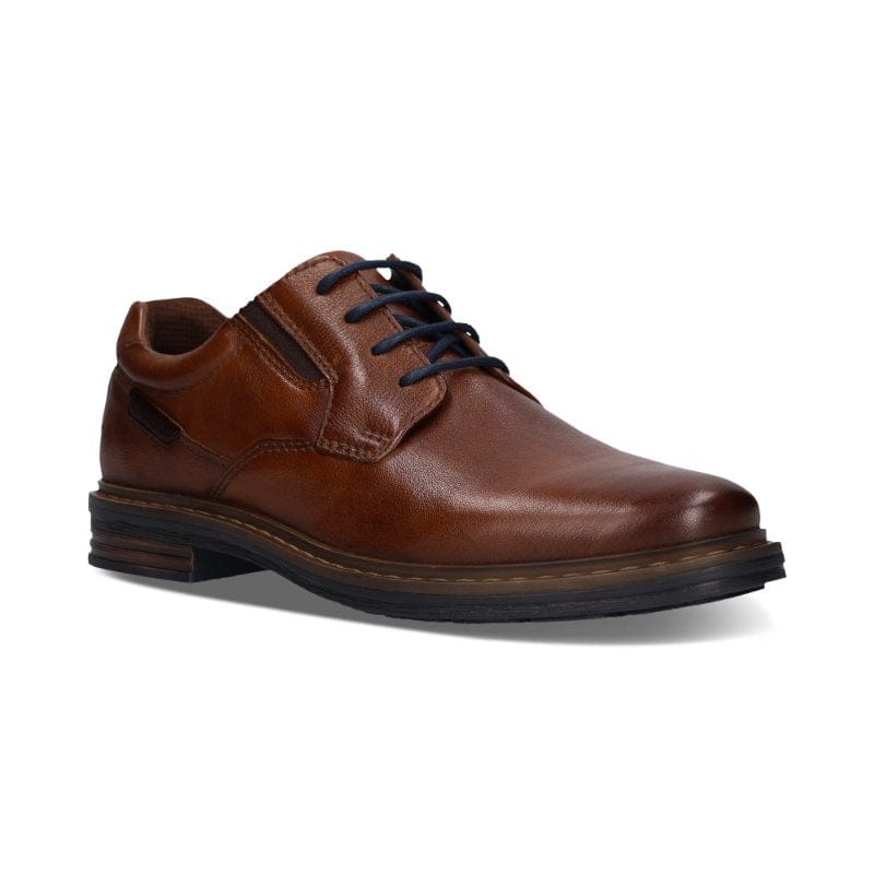 Bugatti Mens TAN / 7UK Bugatti Mens Tan Lace Up Leather Shoes 311-AOC04-3500