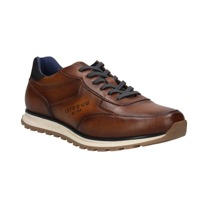 Bugatti Mens TAN / 8UK Bugatti Mens Tan Lace Up Cirino Trainer SS26 335-A021P-4000
