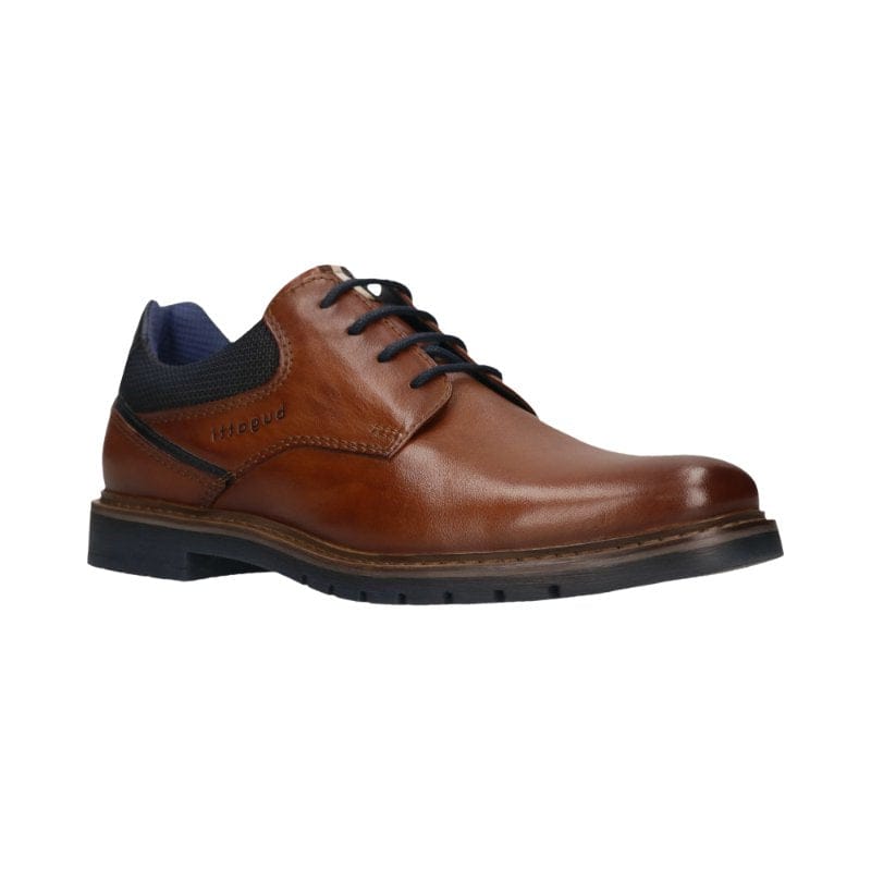 Bugatti Mens TAN / 8UK Bugatti Mens Tan Lace Up Leather Shoes SS26 331-AW202-1100