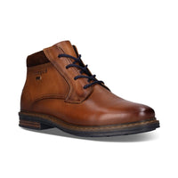 Bugatti Mens TAN / 8UK Bugatti Mens Tan Side Zip Leather Shoes 311-AOC33-3500