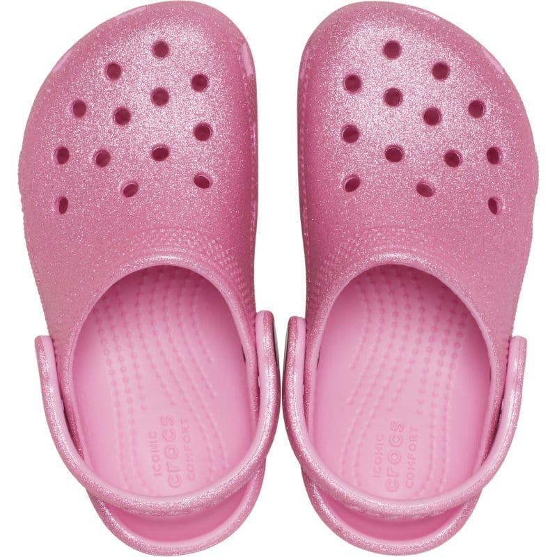 Crocs Kids Kids Crocs Infant Pink Glitter Clog 206992-6XE