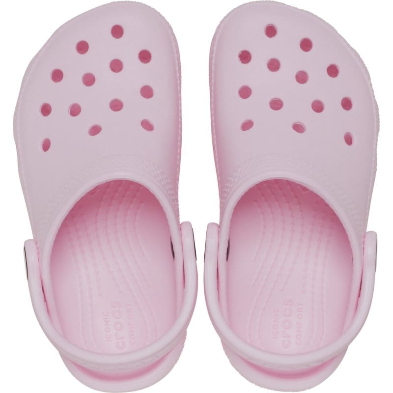 Crocs Kids Kids Crocs Junior Girls Pink Classic Clog K 206991-6ZW
